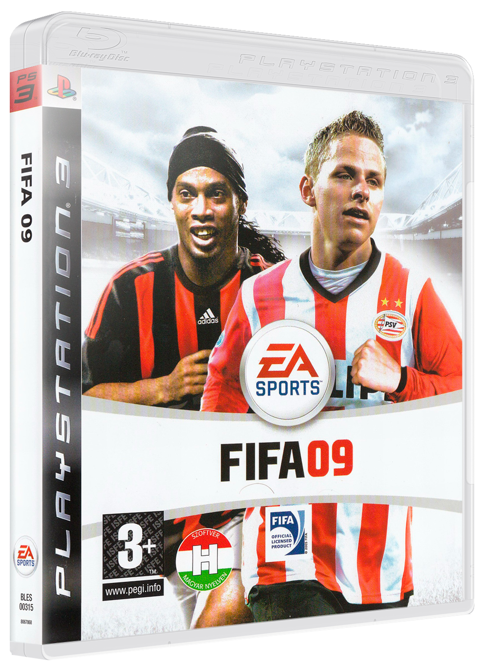 FIFA 09 box art for Playstation 3